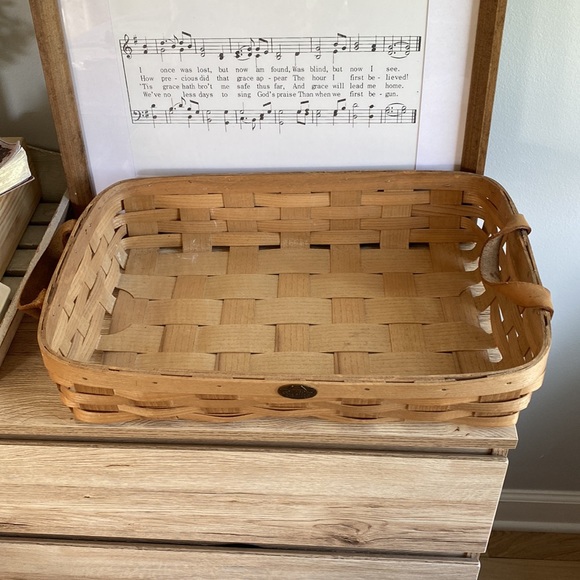 peterboro basket co Accents Vintage Peterboro Basket Co Wood Basket Poshmark